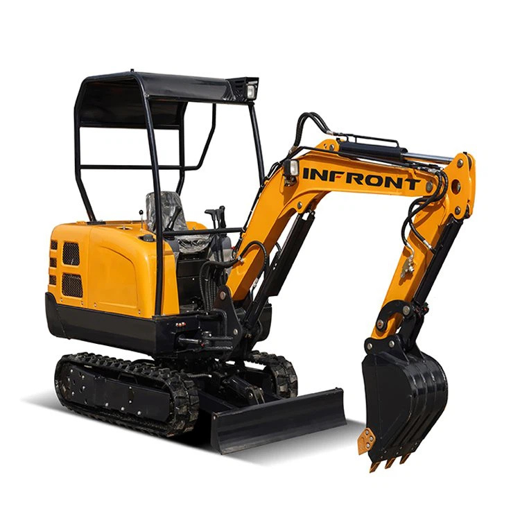 Graafmachine van 2 ton