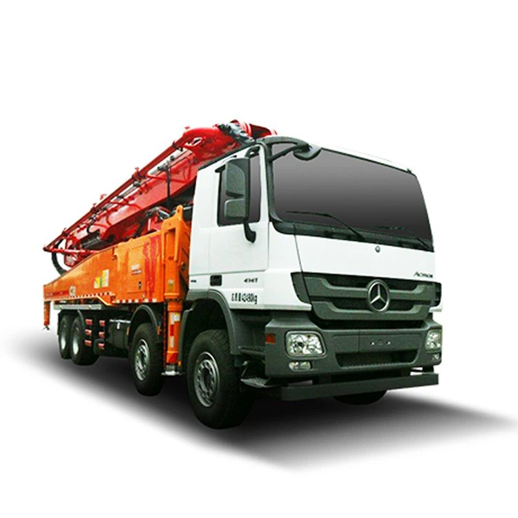 47 m op vrachtwagens gemonteerde pompen