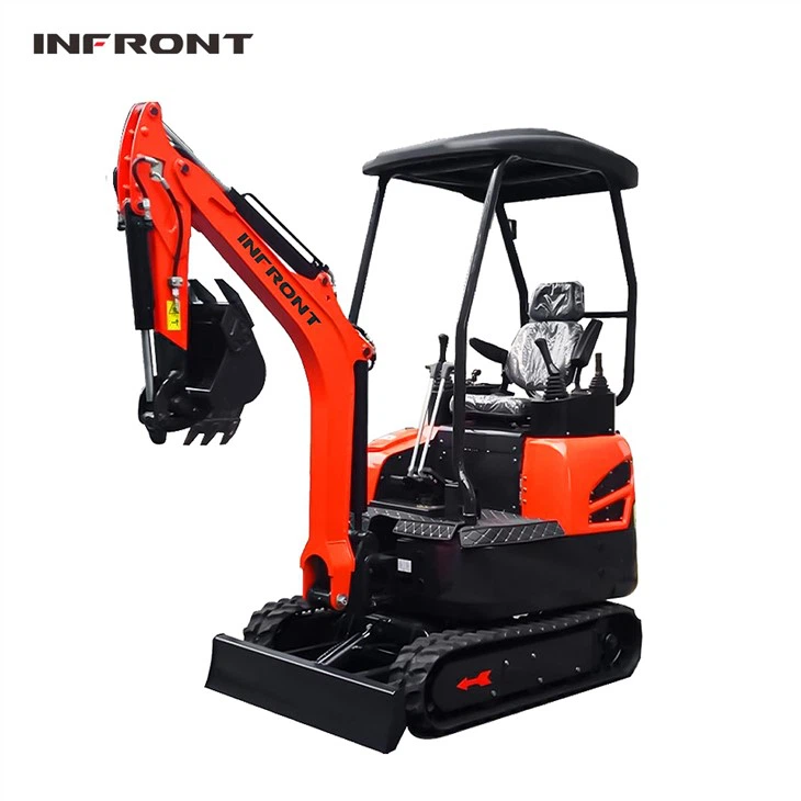 Backhoe graafmachine lader