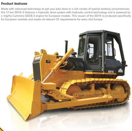 Bulldozer hydraulische lift