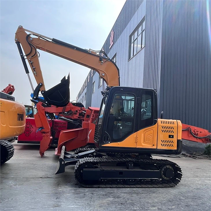 Grote Rupsgraafmachine