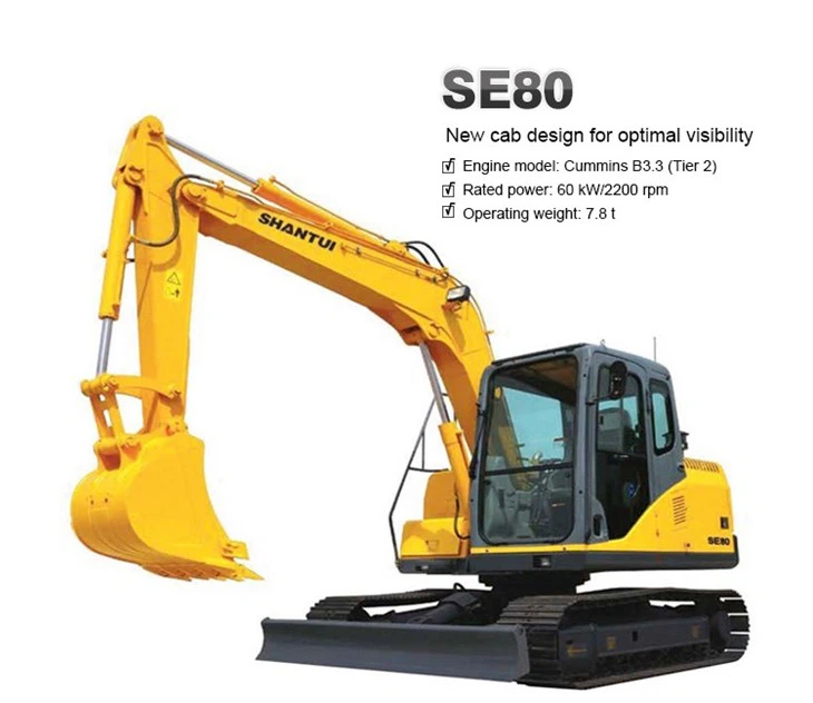 Grote Graafmachine Rivier Opgraving