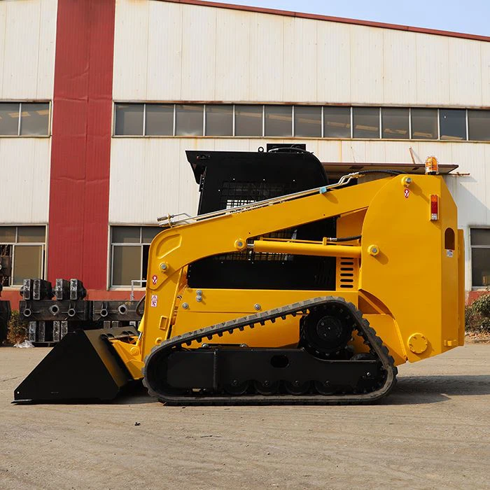 Schranklader op rupsen