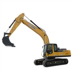 Graafmachine rubberen rups