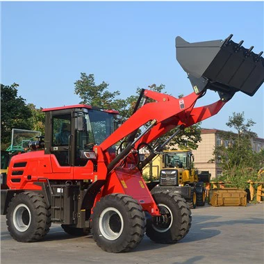 Diesellader met vierwielaandrijving