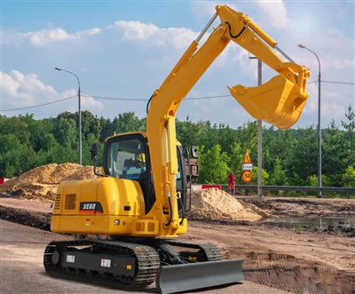 Grote technische graafmachine 75 ton