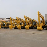 Nieuwe gebruikte graafmachine