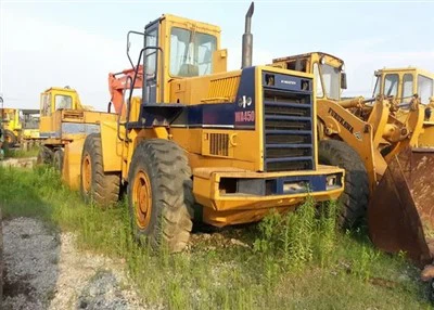 Gebruikte Komatsur wielladers WA450