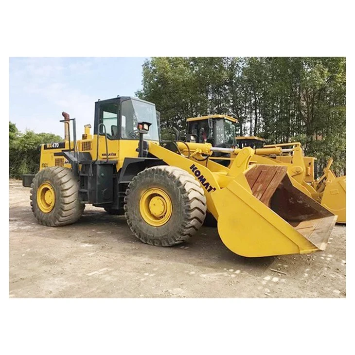 Gebruikte Komatsur wielladers WA470