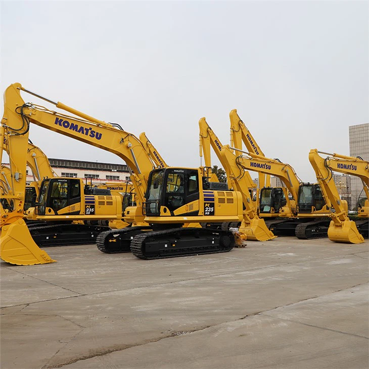 Gebruikte grote graafmachine