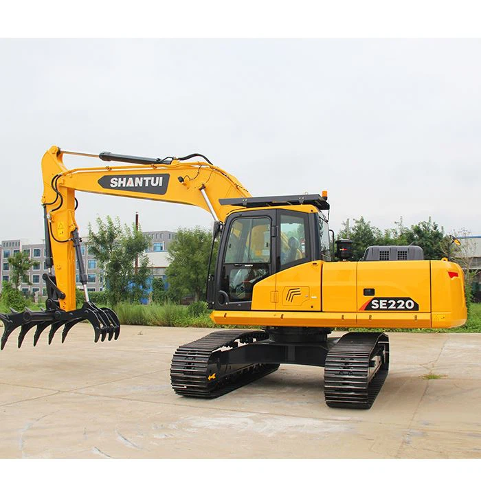 Graafmachine op wielen Log Grabber