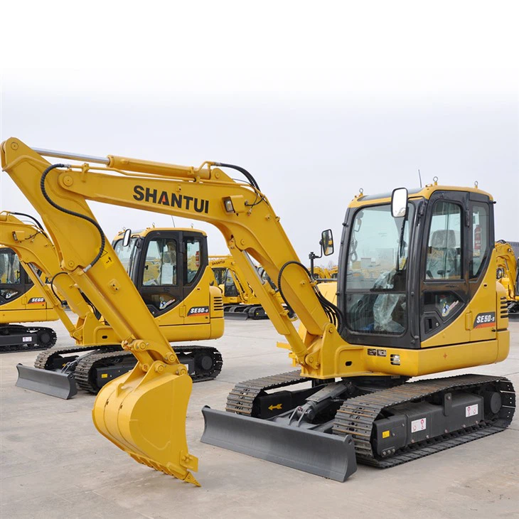 Shantui SE50 kleine graafmachine