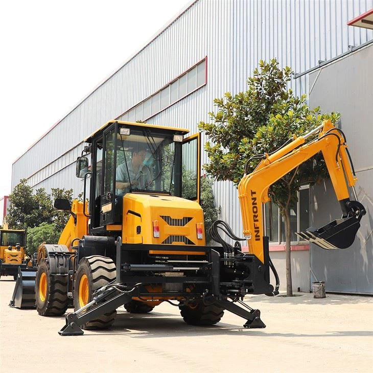 Excavator And Backhoe